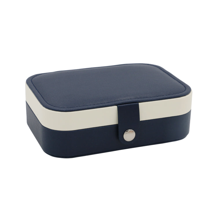 Travel Jewelry Box – PU Leather Organizer for Rings & More